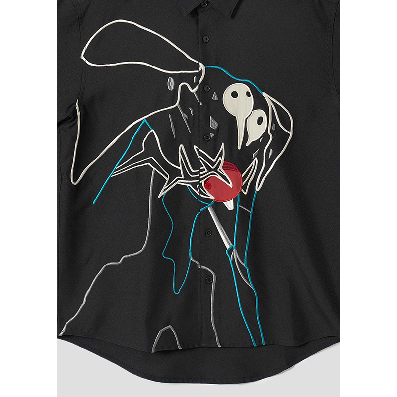 新世紀エヴァンゲリオン×graniph 】ルーズシャツ/「使徒、襲来」(M