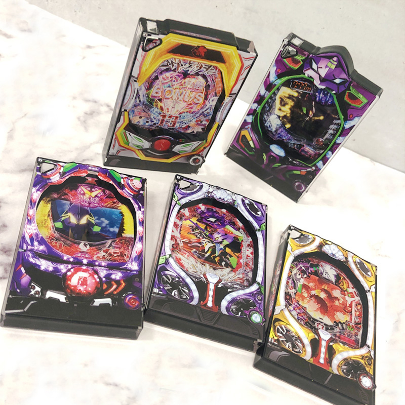 エヴァンゲリオン大博覧会】アクリルブロックキーホルダー / CR新世紀