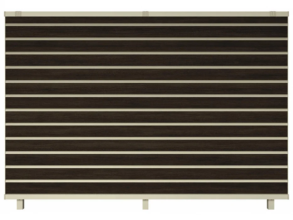 ルシアス フェンスYM1F型 横目隠し 複合色 高尺タイプ-YKKAP