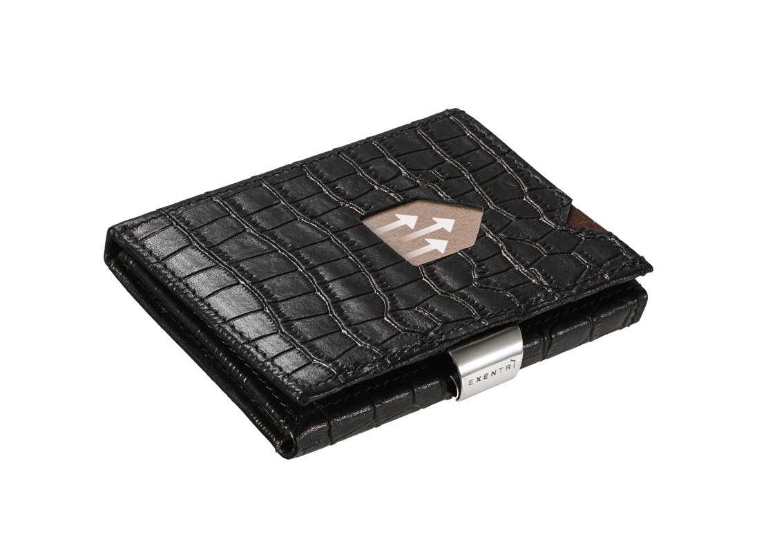 EXENTRI WALLET (エキセントリ ウォレット) カイマンブラック EX101