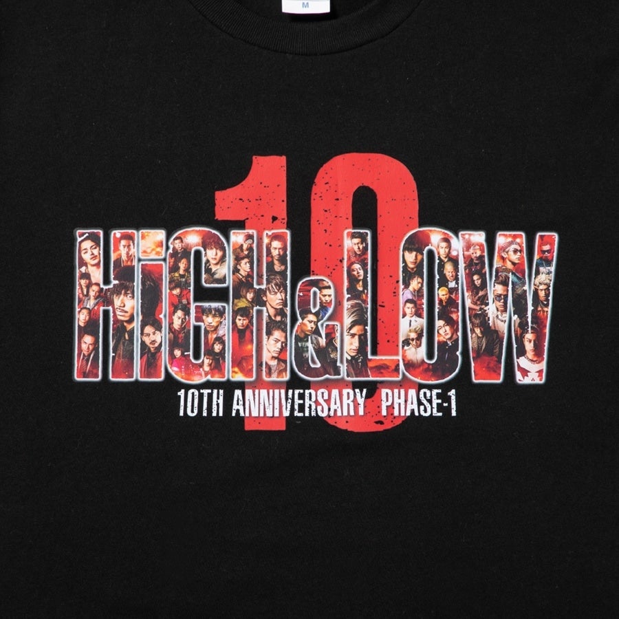 EXILE TRIBE STATION ONLINE STORE｜HiGH&LOW 10th ANNIVERSARY T