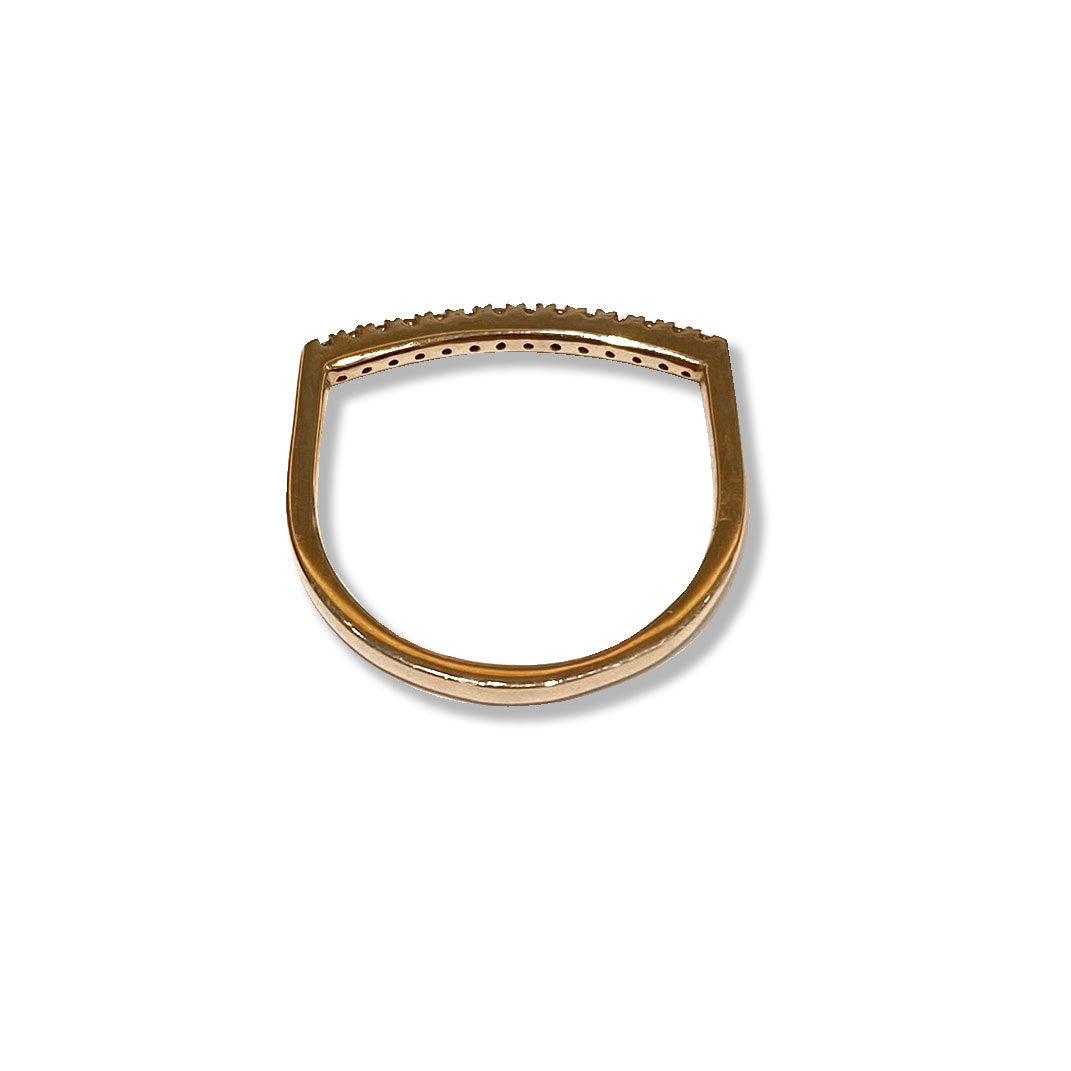 Gossamer U シェープ ダイヤモンド リング｜正規販売店のアイアイイスズ