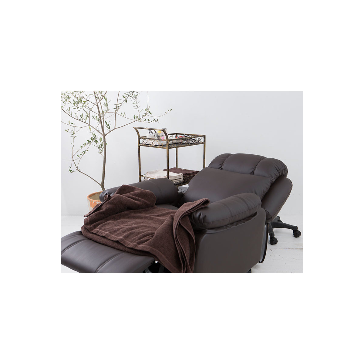 電動ラウンジチェア SHIFFON Jr （シフォンジュニア）（ブラック）の