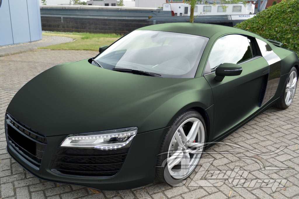 Matte Metallic Blackish Green Vinyl Wrap – EzAuto Wrap
