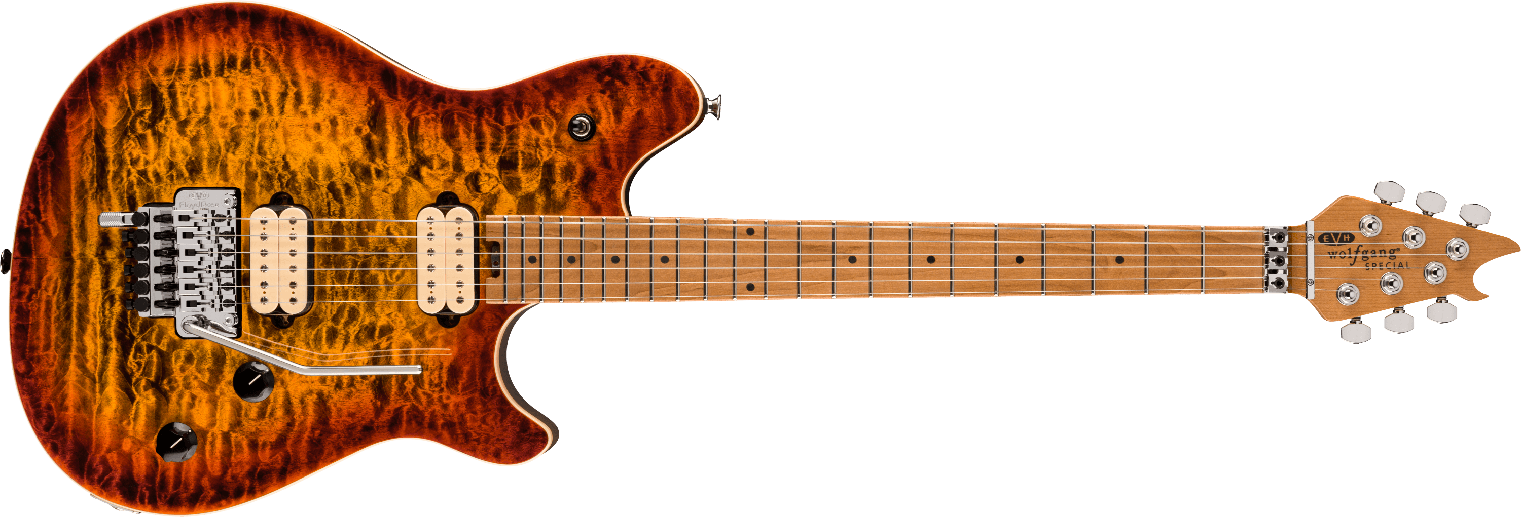 Wolfgang® :: Wolfgang® Special QM, Baked Maple Fingerboard, Tiger