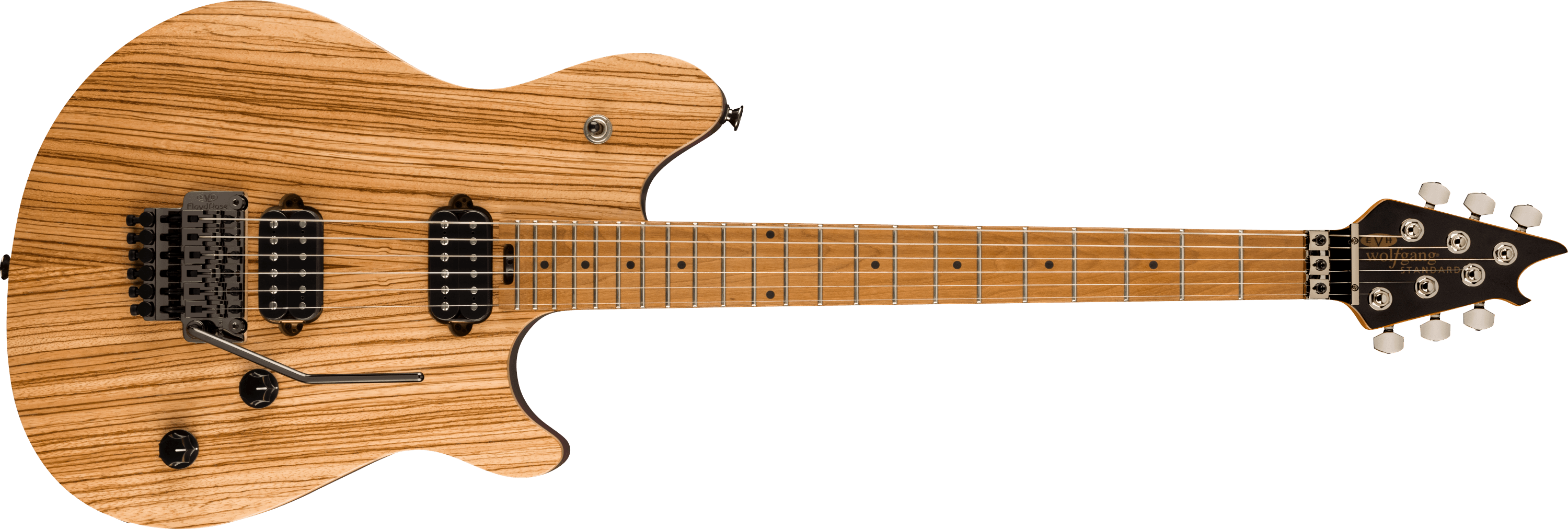 Wolfgang® :: Wolfgang® WG Standard Exotic Zebrawood, Baked Maple