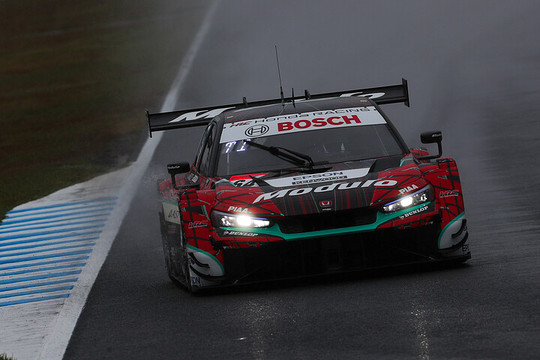 第8戦もてぎ公式練習 GT500はホンダ勢が1−2！ トップタイムは64号車