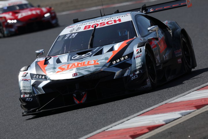 GT500クラス決勝2位はSTANLEY NSX-GT（山本尚貴／牧野任祐） - 2022年