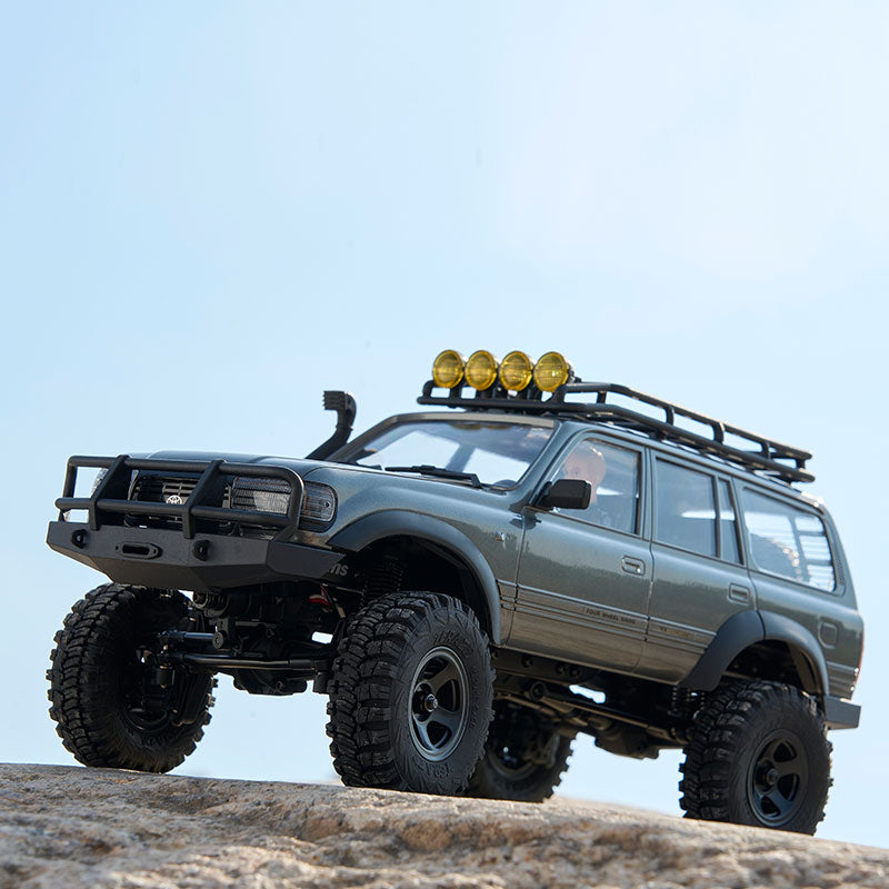 1:18 LC80 RC Land Cruiser Crawler | 2-Speed & Lights | FMS Hobby