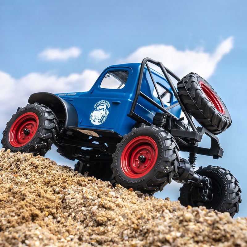 1:24 Power Wagon RC Crawler | 2-Speed Portal Axles | FMS Hobby