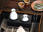 炭火酒燗器（パイプ銅壷）の販売