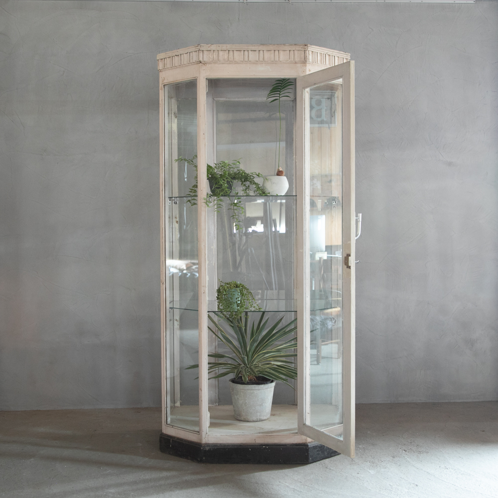 アンティーク ガラスショーケース – フランス、ヨーロッパの