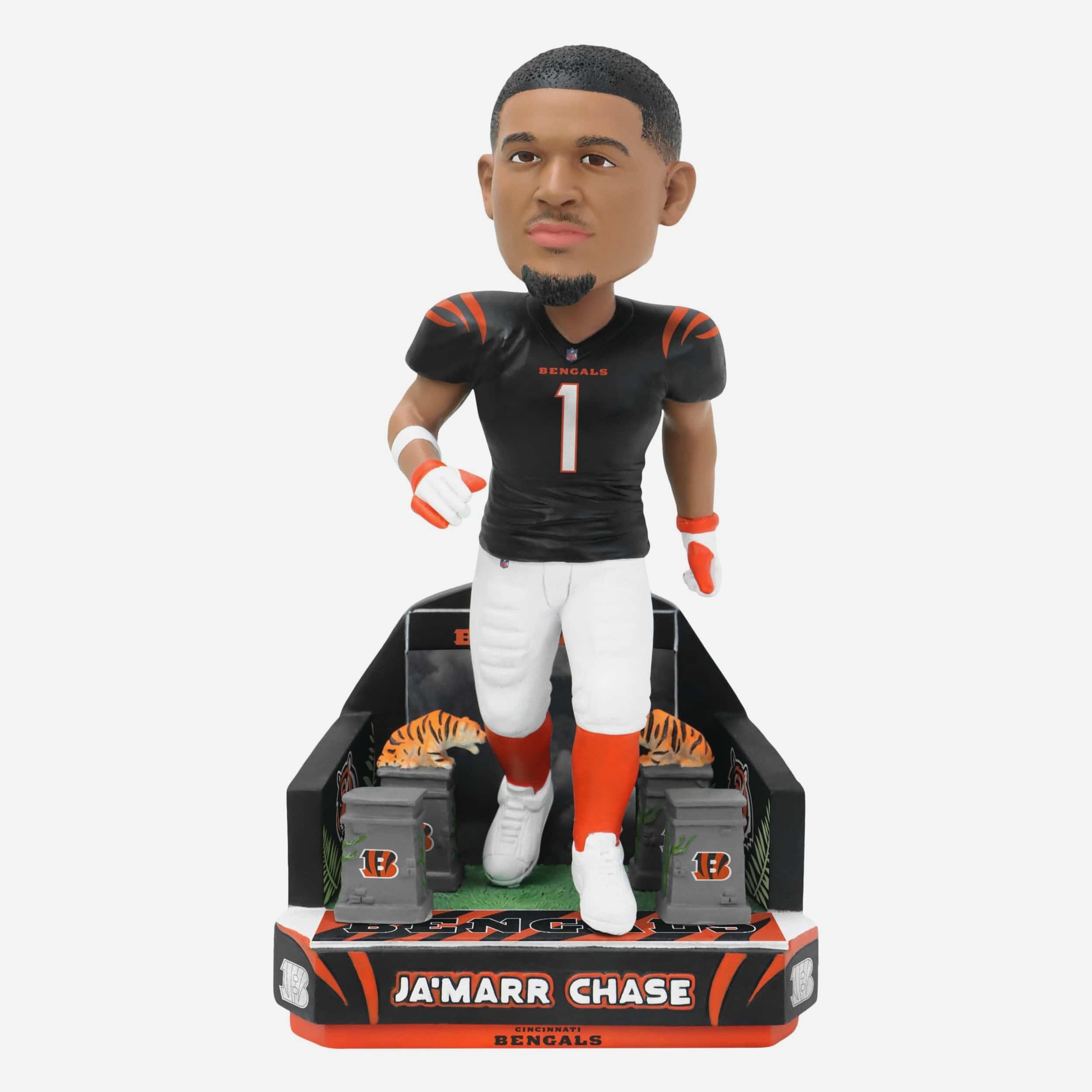 Ja'Marr Chase Cincinnati Bengals Tunnel Entrance Bobblehead FOCO