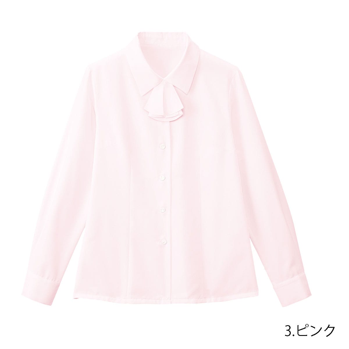 FB7546 長袖ブラウス｜医療用白衣・介護ユニフォーム・事務服の