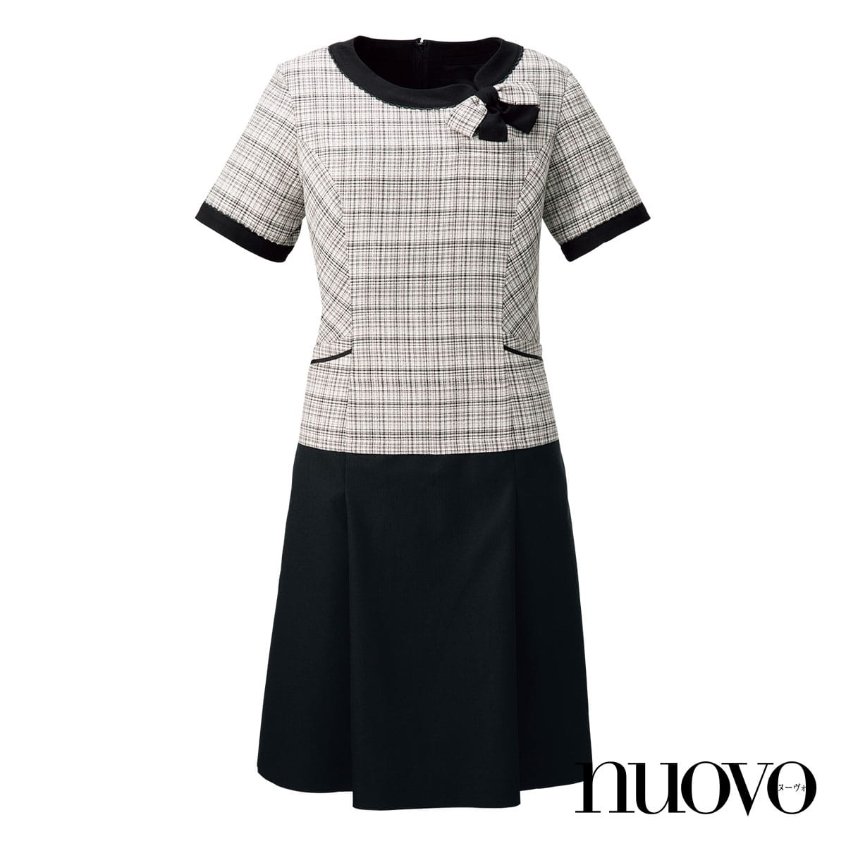 FO25038 ワンピース｜医療用白衣・介護ユニフォーム・事務服のフォーク