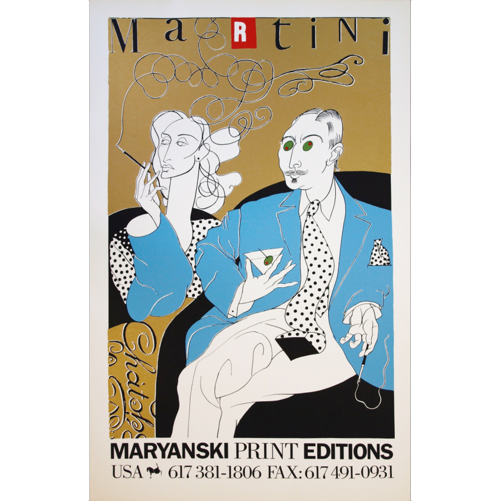 Martini/ケン・マリアンスキー【Ken Maryanski】ポスター | アトリエ