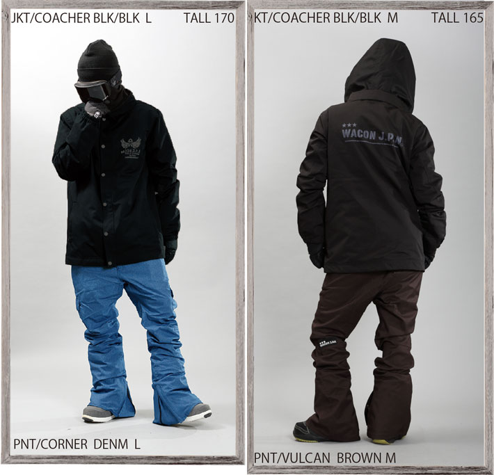 25-26 WACON ウェア ジャケット ワコン スノーボード ウェア メンズ