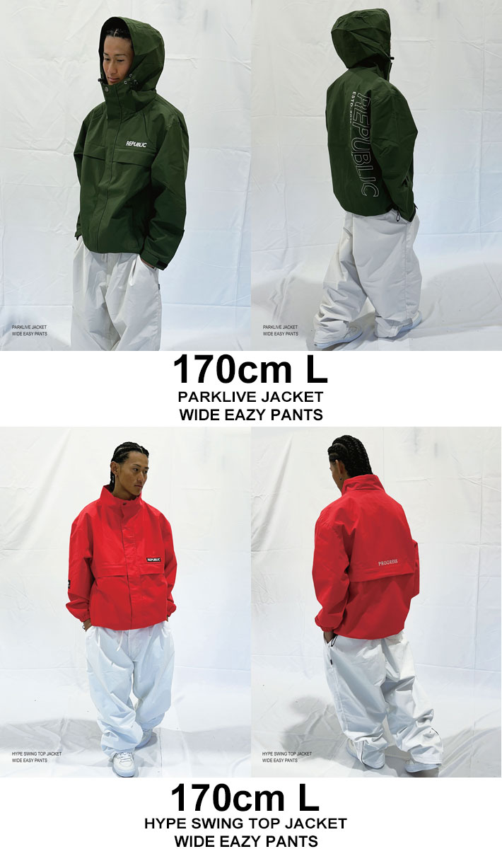 25-26 REPUBLIC & CO ウェア リパブリック WIDE EAZY PANTS