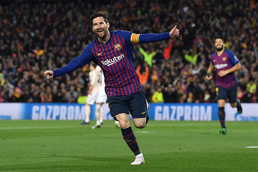 バルサ、4季ぶりベスト4進出！ メッシの視線はすでに次戦へ「とても