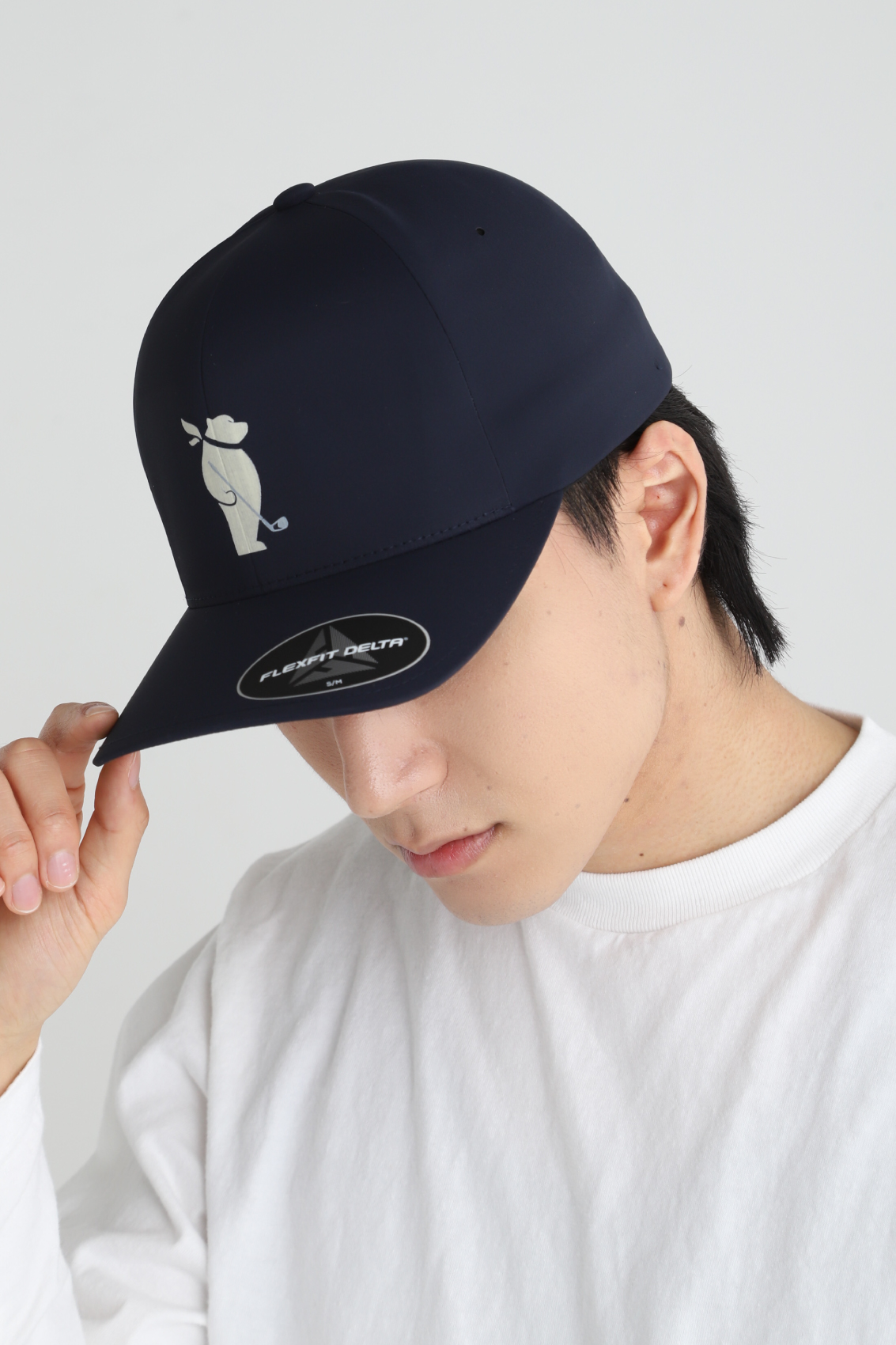 FLEXFIT/Yupoong(フレックスフィット)のオリジナルキャップに刺繍