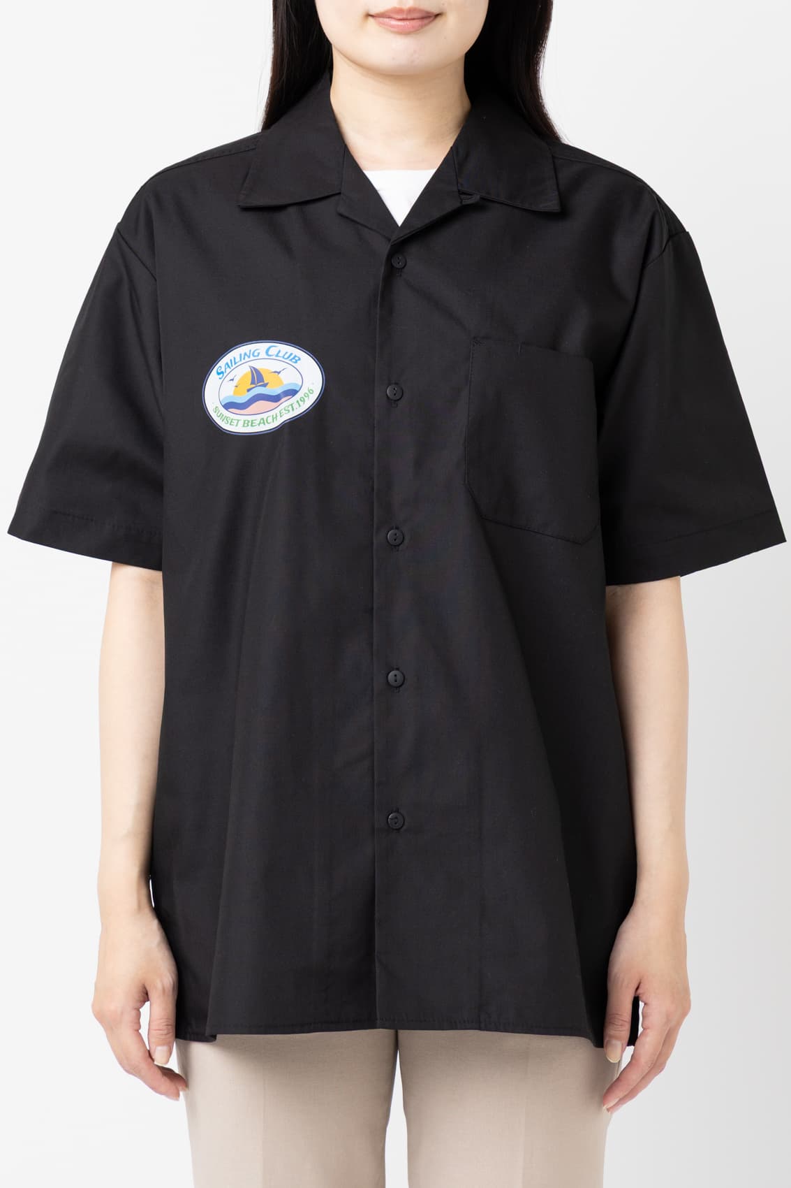 ワークスタイルオープンシャツ[United Athle 1759]｜オリジナル刺繍