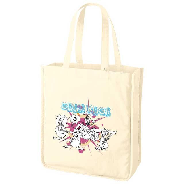 キャンバススクエア仕切りポケット付きトート[MARKLESS STYLE TR-1343