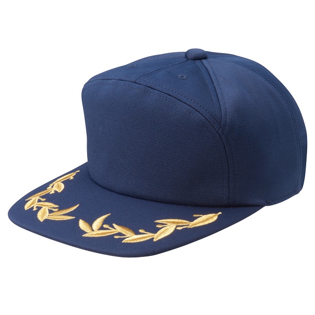 リーフ刺しゅうキャップ[POINTSKYWARD E1]｜オリジナル刺繍・プリント