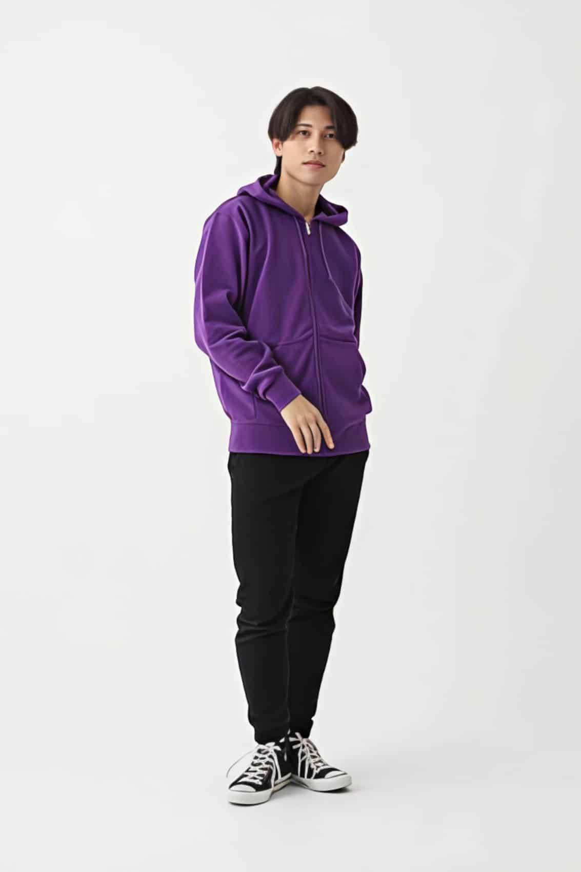 スタンダードWフードジップパーカー[Printstar 189NNZ]｜オリジナル