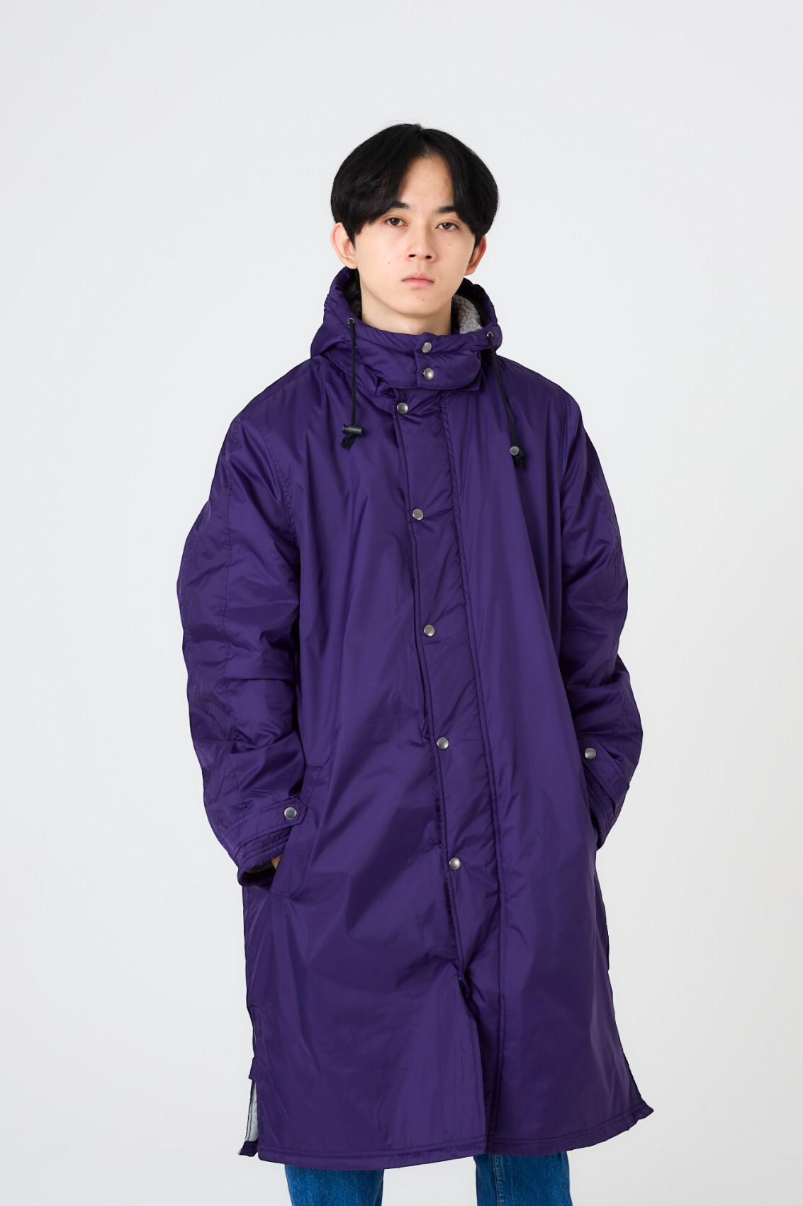 あったかボア付きベンチコート[TRUSS BCW015]｜オリジナルプリント作製