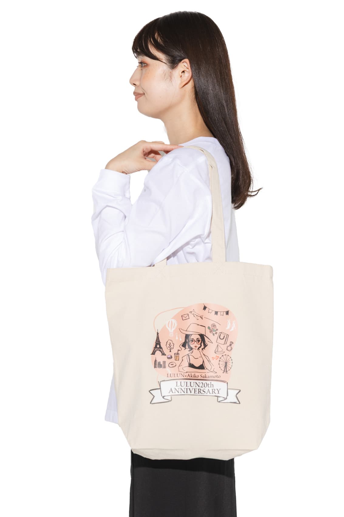 キャンバストート（M）[MARKLESS STYLE TR-0105]｜オリジナルプリント