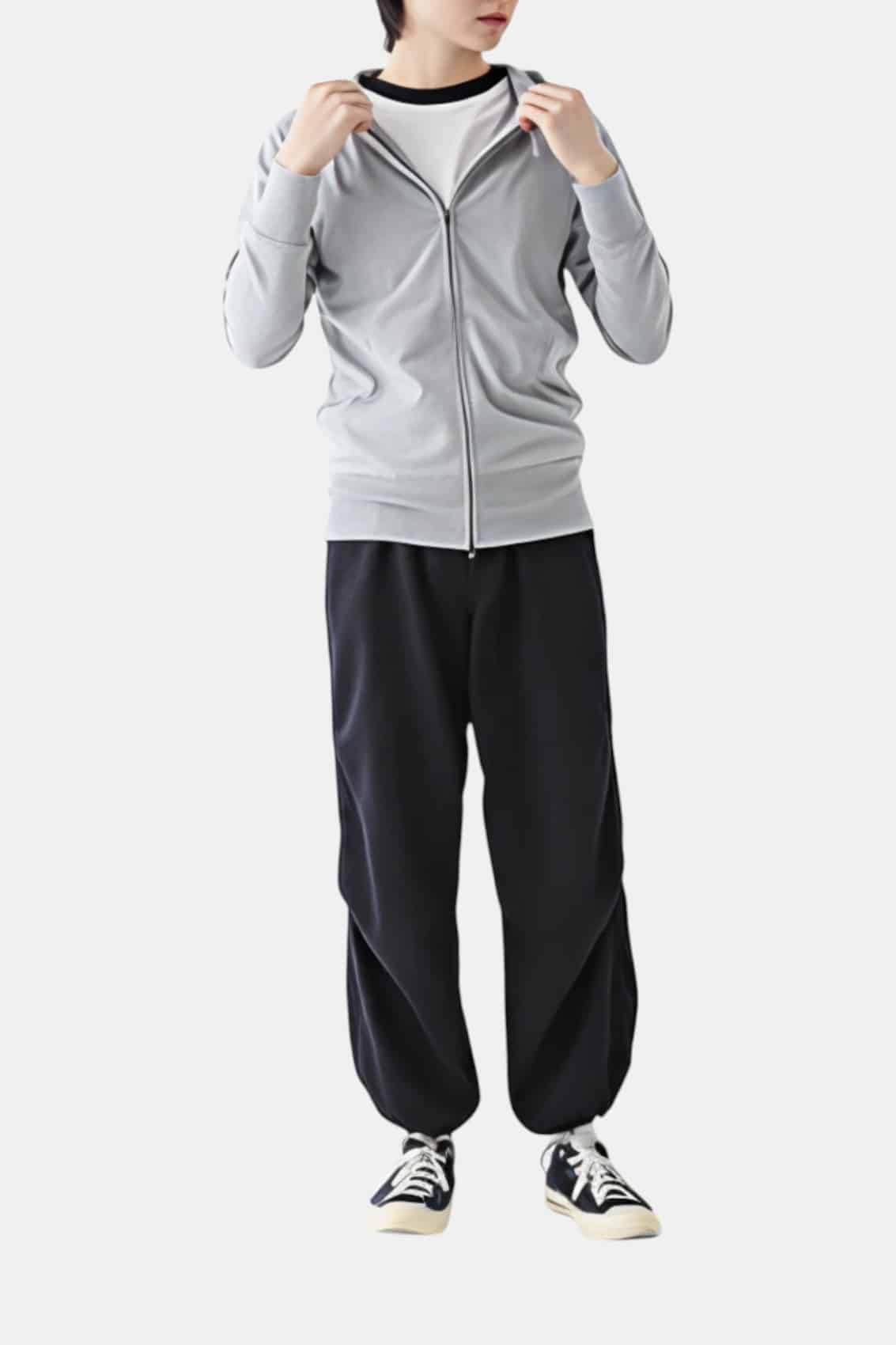 薄手ジップパーカー[TRUSS SZP-111]｜オリジナルプリント作製のCLAT-JAPAN