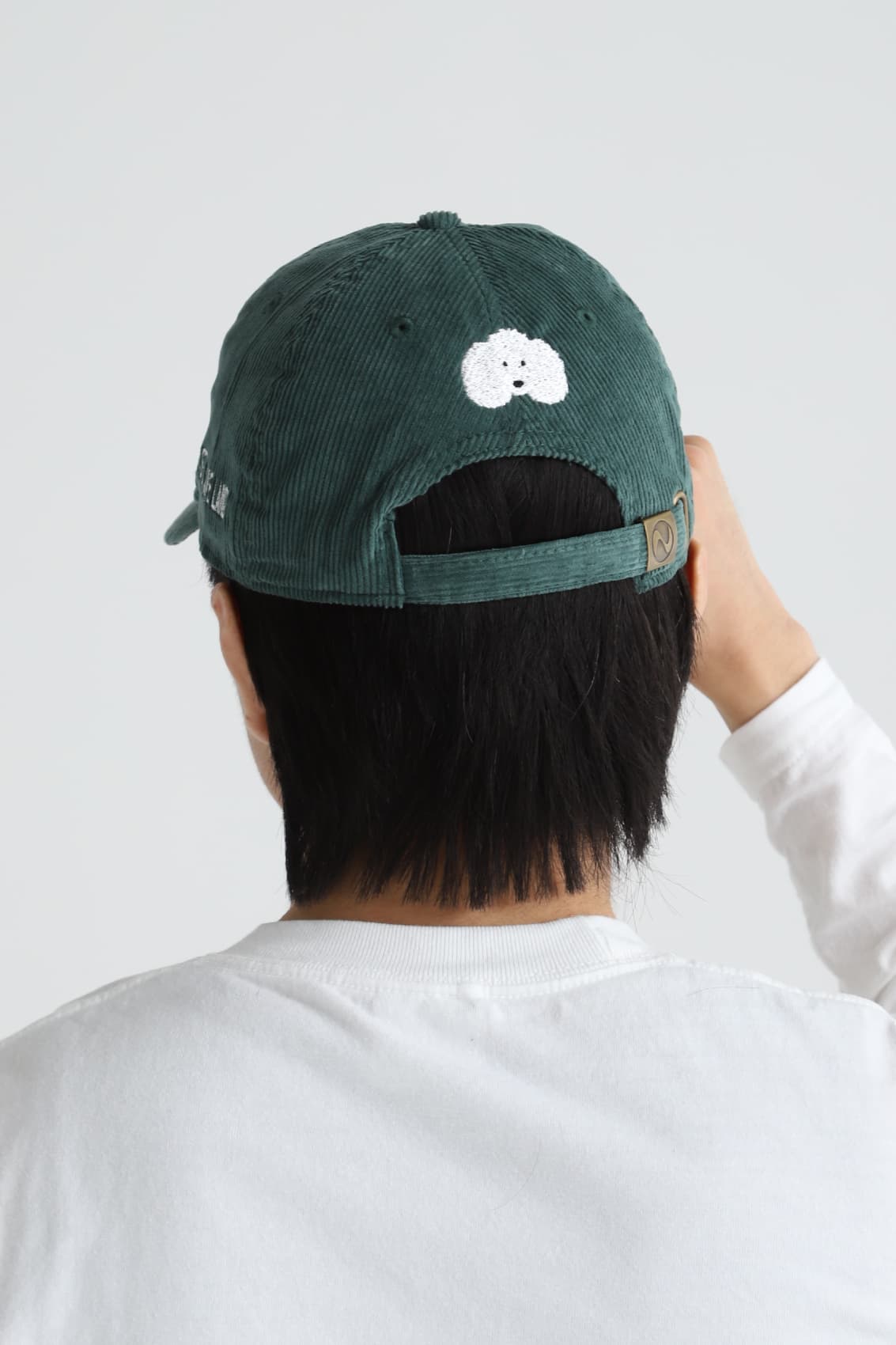 クラシカルコーデュロイキャップ[newhattan NF1467]｜オリジナル刺繍
