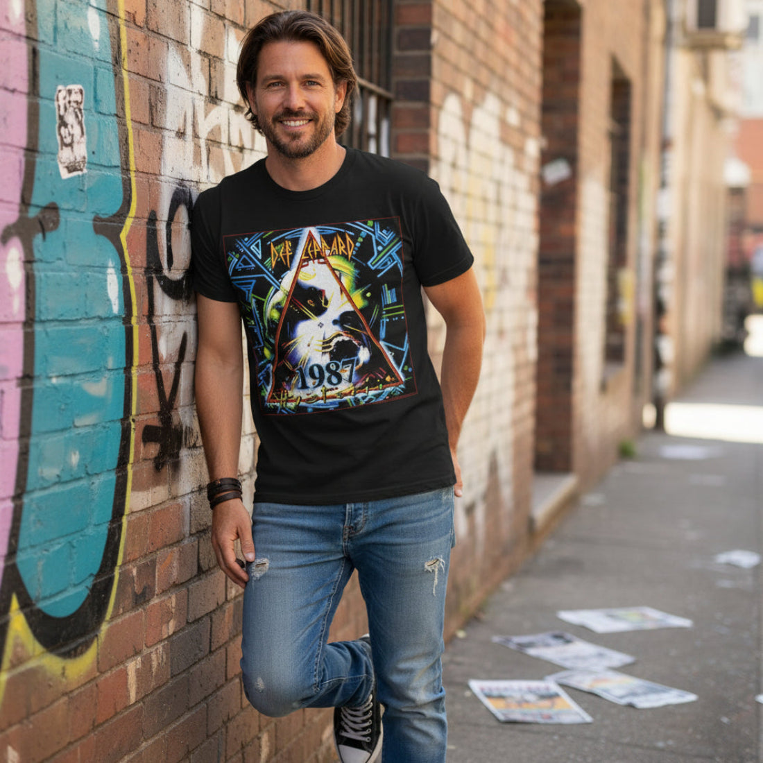 Def Leppard Hysteria World Tour T-Shirt – Forbidden Geek