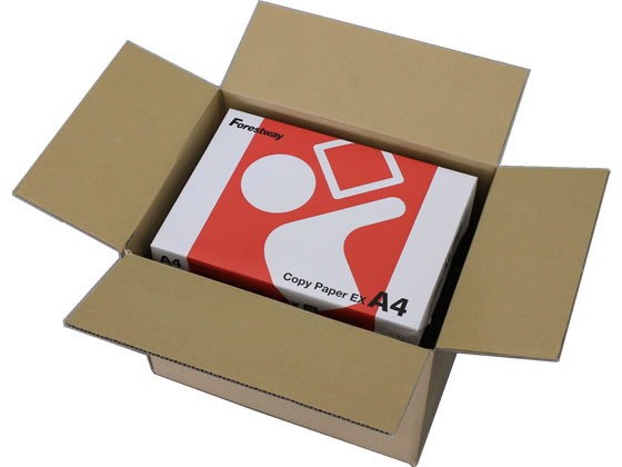 中型段ボール箱 SS(A4) No.3 340×250×255 20枚 通販【フォレストウェイ】