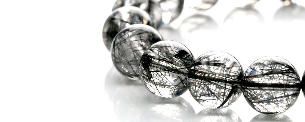 ブラックルチルクォーツ（黒針水晶）,酸化チタン｜最高級