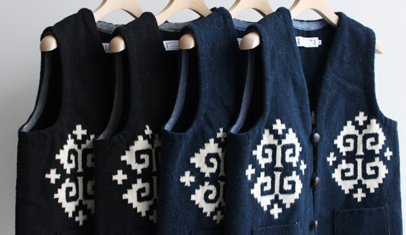 Oaxaca / オアハカ】Rug Vest “Isaac Vasquez Garcia”ご提案したかった