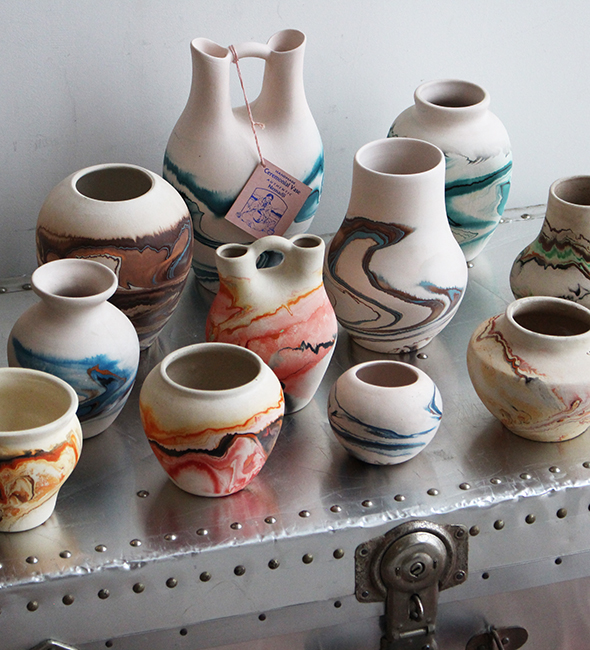 NEMADJI POTTERY ネマジ アメリカヴィンテージ陶器 壺 花瓶 Vintage