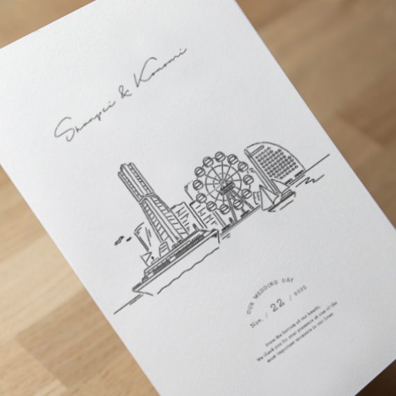 招待状手作りの新しいカタチ「favori クラウド」｜ヨコハマ[F-AB]招待状