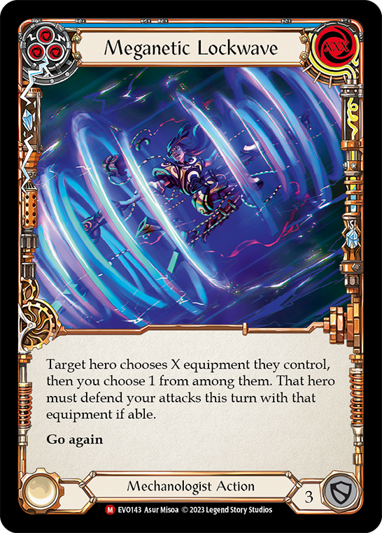 Meganetic Lockwave - Bright Lights - Flesh & Blood TCG - FaB Foundry