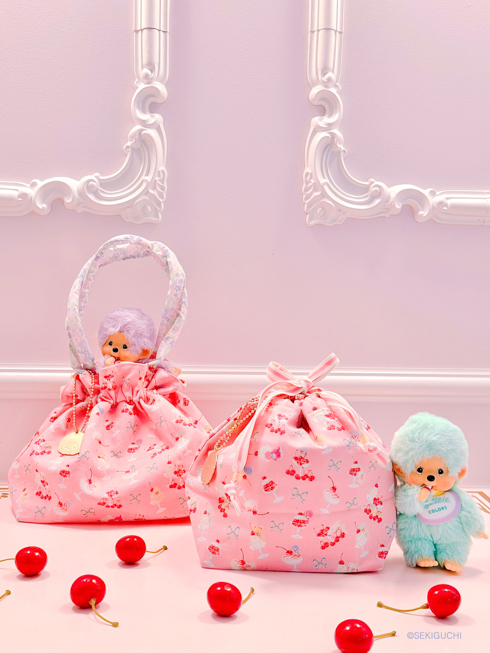 モンチッチCOLORS キーチェーン - ブルー 【公式】fafa(フェフェ