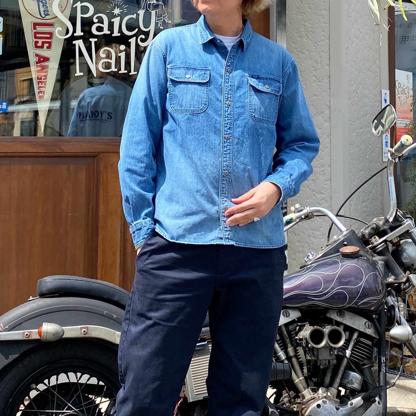 RATS(ラッツ) / DENIM WORK SHIRT(25'RS-0205)(デニムシャツ) 商品詳細