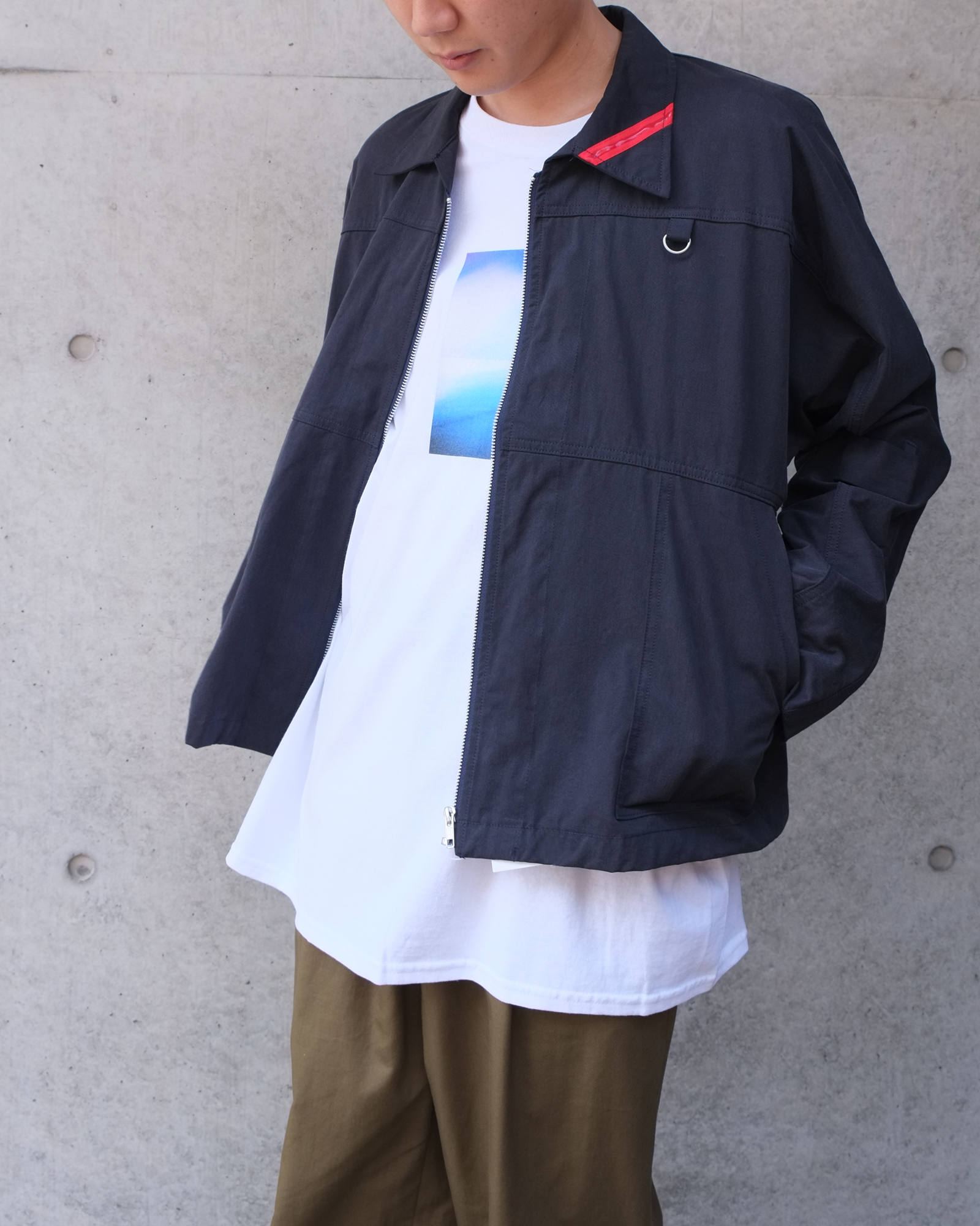 め*ち様 フィンガリン　ボンテージジャケット PHINGERIN 「DEER ZIP RUN JACKET」 | gouter le ca