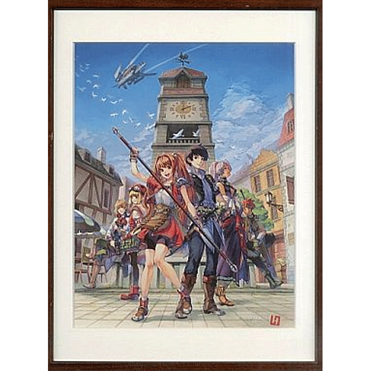 ファルコム公認複製原画シリーズVol.01英雄伝説VI 空の軌跡FC【旅立ち