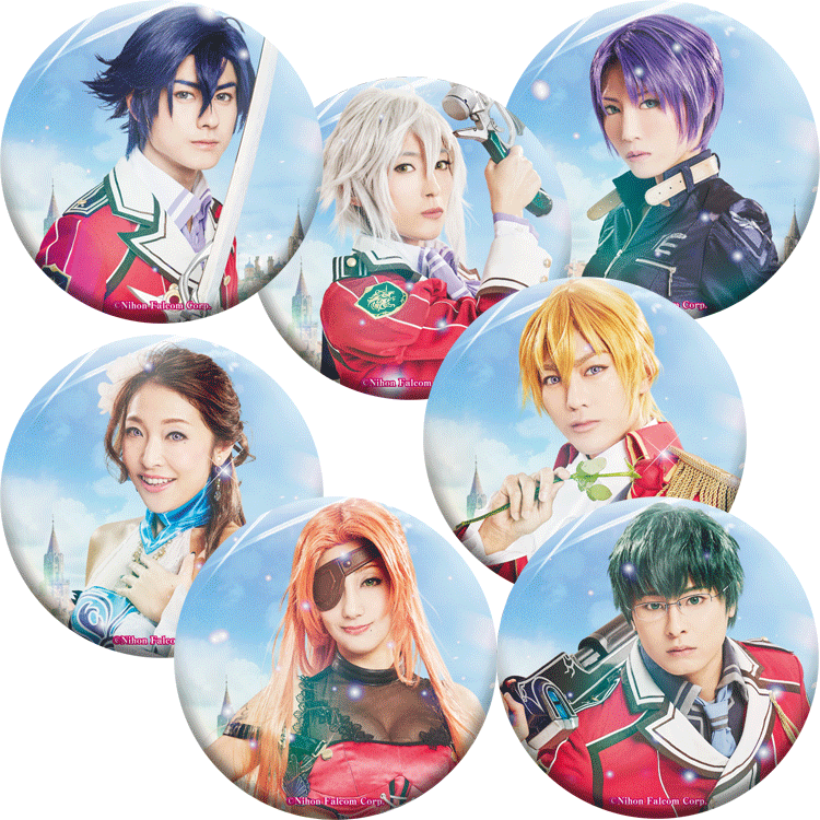 PREMIUM 3D MUSICAL 『英雄伝説 閃の軌跡』トレーディング缶バッジ