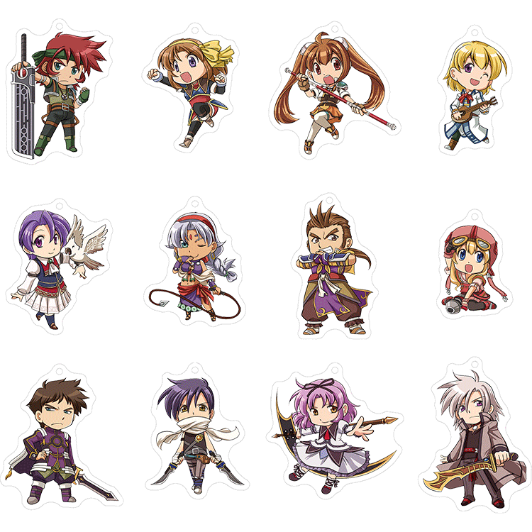 英雄伝説 空の軌跡 SC Evolution」アクリルキーホルダー | 日本