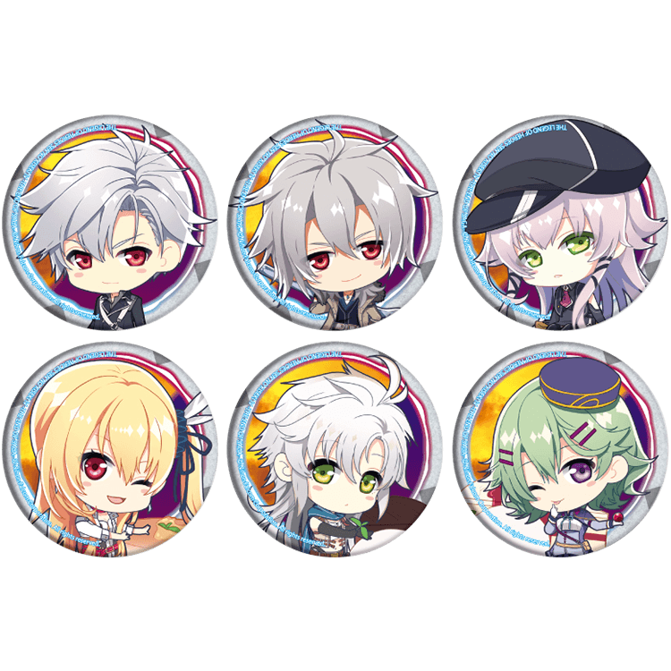 缶バッジ「英雄伝説 閃の軌跡IV」（全6種）（フォトきゃら） | 日本