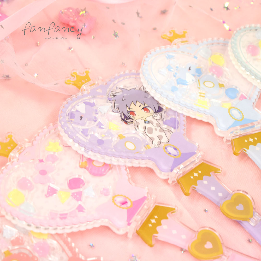fanfancy＋」アクリルフレーム商品第三弾！キャンディーハートステッキ