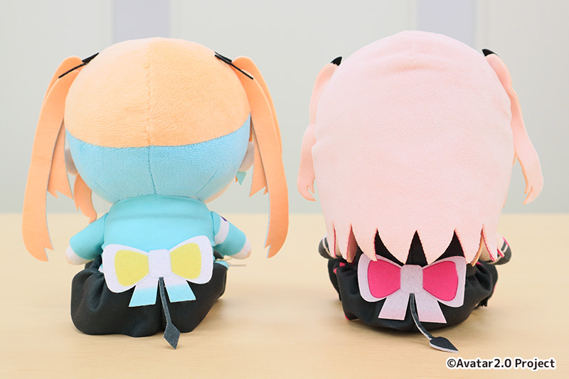 SNSで大人気！姉妹VTuber『結目ユイ＆水瀬しあ』がぬいぐるみになって