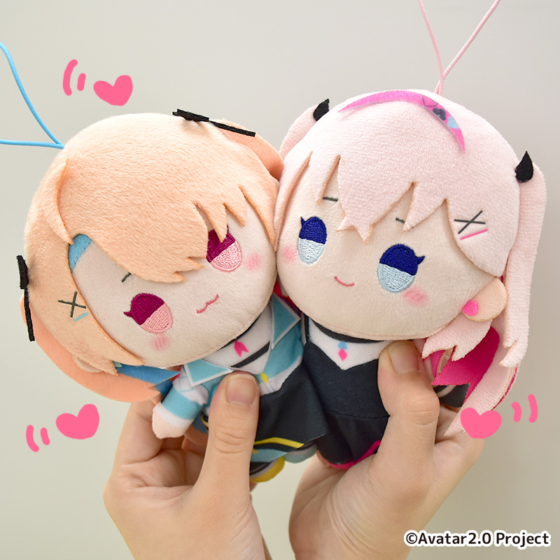 SNSで大人気！姉妹VTuber『結目ユイ＆水瀬しあ』がぬいぐるみになって