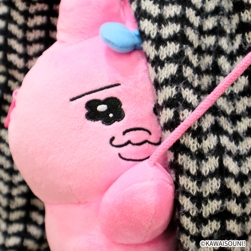 SNSで大人気！『おぱんちゅうさぎ』からぬいぐるみポシェットが